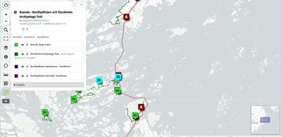 🧭 SAT-leden och Nordsydlinjen
